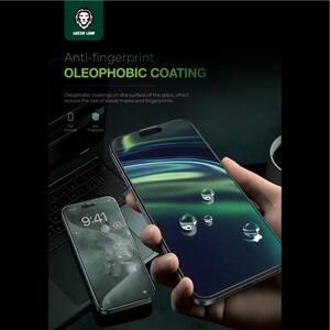 گلس حریم شخصی آیفون 16 و 15 گرین