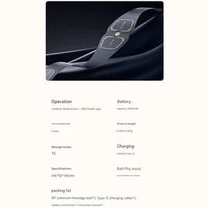 ماساژور شارژی کمر و شکم اس کا جی