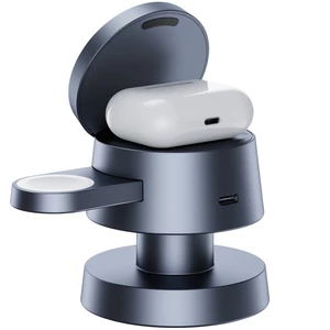 قیمت شارژر وایرلس مگ سیف چهار کاره لِوِلو با قابلیت هولدر رومیزی و چراغ خواب