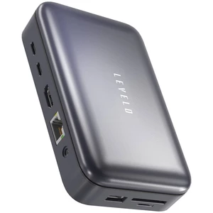 هاب تایپ سی 10 پورت، محفظه نگهداری مموری و سیم کارت لِوِلو LVL10IN1DS