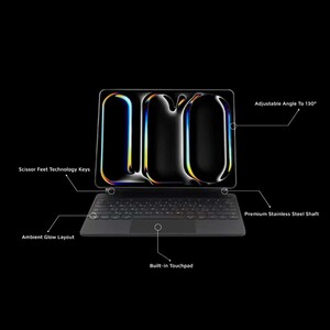 کاور کیبورددار چرمی آیپد پرو 13 اینچ لِولو