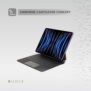 کاور کیبورددار چرمی آیپد پرو 13 اینچ لِولو