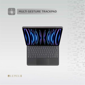 کاور کیبورددار چرمی آیپد پرو 13 اینچ لِولو