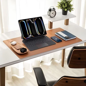 خرید کاور چرمی کیبورد بی سیم تاچ پد دار دیجیتالی آیپد پرو 11 اینچ 2024 لِوِلو