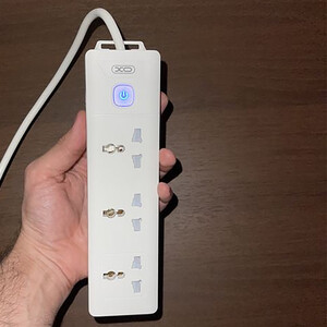 خرید چند راهی برق 3 سوکت ایکس او