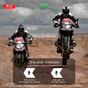 بهترین هدست بلوتوث کلاه کاسکت ضدآب ایکس او اتصال به کلاه ایمنی موتور سیکلت