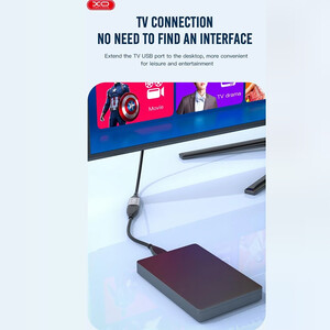 خرید مبدل یو اس بی به یو اس بی 3.0 ایکس او به طول 2 متر