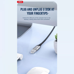 قیمت کابل تبدیل یو اس بی به یو اس بی 3.0 ایکس او به طول 2 متر