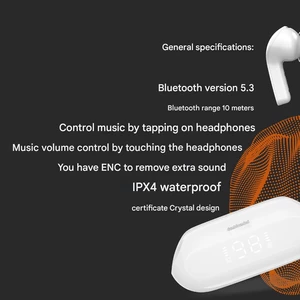 هندزفری بی سیم دیجیتالی گلوریمی مدل گلوری بادز 3 شیائومی