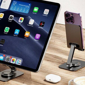 برترین پایه نگهدارنده تبلت تاشو چرخشی 360 درجه راک