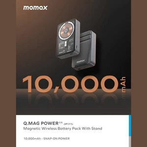 شارژر همراه بی سیم مگ سیف فست شارژ اپل مومکس