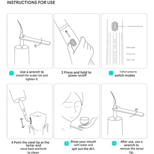 جرم‌گیر دندان خانگی هوشمند قابل شارژ شیائومی