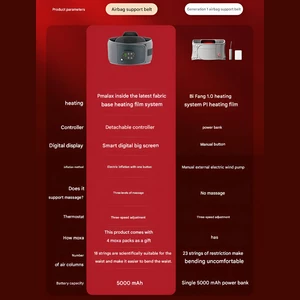 کمربند ماساژور گرافنی هوشمند گرمایشی شارژی شیائومی