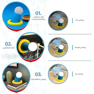 چراغ شب رومیزی فانتزی