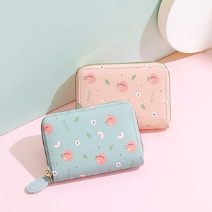 فروش کیف پول دخترانه فانتزی زیپ دار تائومیک‌میک