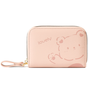 کیف پول صورتی دخترانه