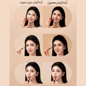 خرید آینه آرایشی شارژی رومیزی جوردن و جودی