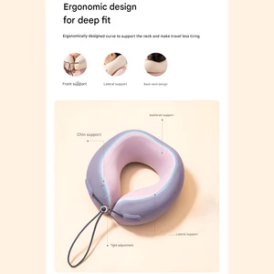 بالش دور گردنی مسافرتی تاشو با کیف حمل جوردن و جودی شیائومی