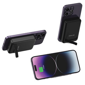 شارژر همراه وایرلس 15 وات و تایپ سی 10000 گرین لاین