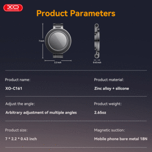 هولدر مگنتی گوشی موبایل داخل خودرو ایکس او