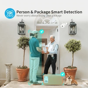 بهترین دوربین مداربسته هوشمند امنیتی فضای باز  بلورمز