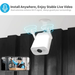 دوربین مداربسته هوشمند امنیتی فضای باز  بلورمز