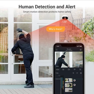 برترین دوربین مداربسته هوشمند امنیتی فضای باز  بلورمز