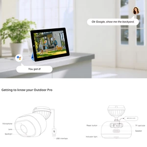 دوربین مداربسته هوشمند امنیتی فضای باز  بلورمز