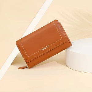 کیف پول زنانه چرمی بزرگ زیپدار تائومیک‌میک