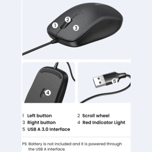 خرید موس سیمی یوگرین