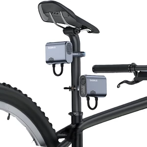 تلمبه برقی باد دوچرخه و موتور با چراغ قوه بیسوس