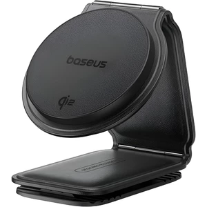 هولدر و شارژر بی سیم مگنتی تاشو داخل خودرو 15 وات بیسوس C40169003111-00