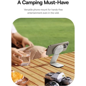 هولدر شارژر وایراس مگنتی مگ سیف چرخشی تاشو بیسوس