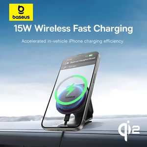 هولدر شارژر وایراس مگنتی مگ سیف چرخشی تاشو بیسوس