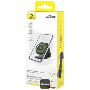 هولدر شارژر وایراس مگنتی مگ سیف چرخشی تاشو بیسوس