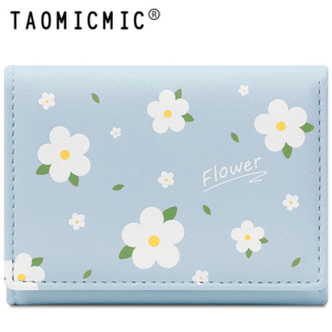 کیف پول آبی زنانه تائومیک میک