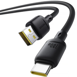 کابل سوپر فست شارژ یو‌اس‌بی به تایپ‌سی 100 وات یک متری بیسوس P10377703113-00