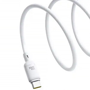 بهترین کابل سوپر فست شارژ تایپ‌سی به تایپ‌سی 100 وات یک متری بیسوس