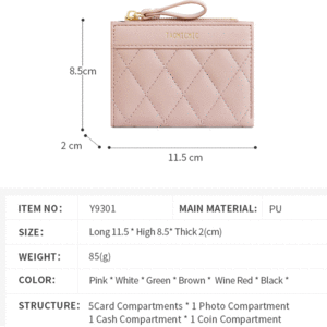 کیف پول دخترانه تاشو تائومیک‌میک