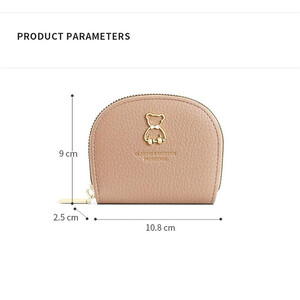 خرید کیف پول زنانه با طرح برجسته خرس تائومیک میک