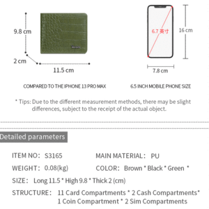 کیف پول زنانه پاییزی با سبک کلاسیک