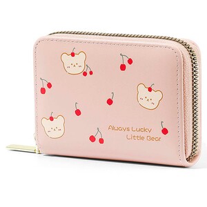 کیف کارت و کیف پول زنانه صورتی تائومیک میک