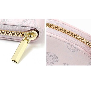 ساختار زیپ کیف پول زنانه با طرح پروانه تائومیک میک