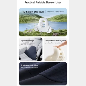 بهترین بالشتک کمری صندلی مموری فوم بیسوس