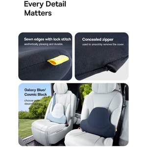 برترین بالشتک کمری صندلی مموری فوم بیسوس