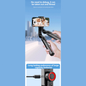 استابلایزر تک‌محور گوشی با سه‌پایه تلسکوپی