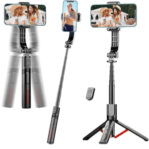 گیمبال دستی با نور کمکی داخلی دوگانه