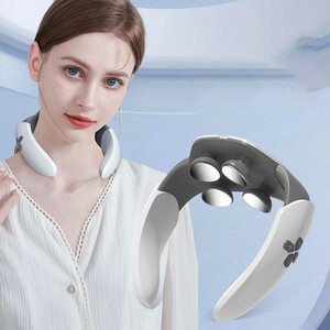 ماساژور گردن شارژی با قابلیت گرمایشی و فناوری TENS مدل KH960