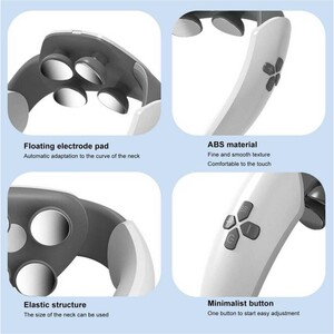 ماساژور گردن شارژی با قابلیت گرمایشی و فناوری TENS