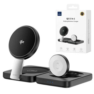 بهترین شارژر بی‌سیم گوشی آیفون، اپل‌واچ و ایرپاد تاشوی Qi2.0 ویوو